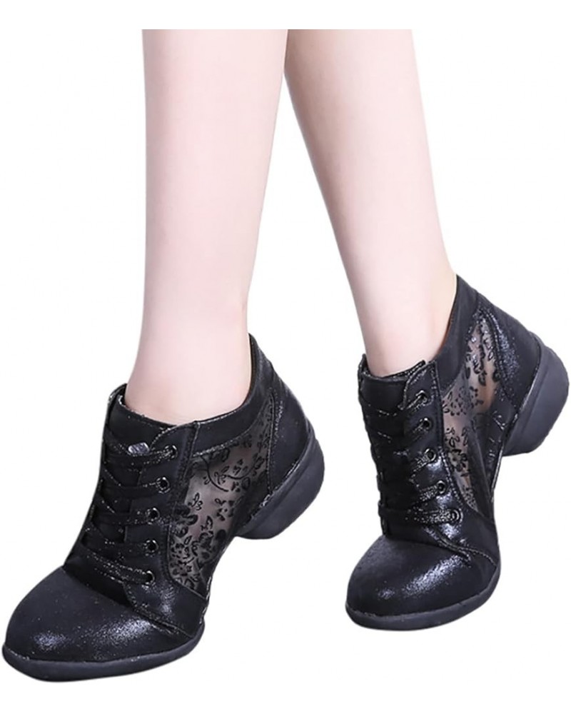 Women Ballroom Dance Shoes Latin Performance Casual Comfortable Dance Shoes Black ➤➤ 2024 Sandal for Women $17.76 Boots