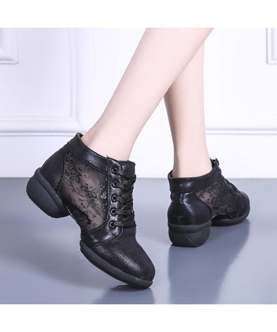 Women Ballroom Dance Shoes Latin Performance Casual Comfortable Dance Shoes Black ➤➤ 2024 Sandal for Women $17.76 Boots