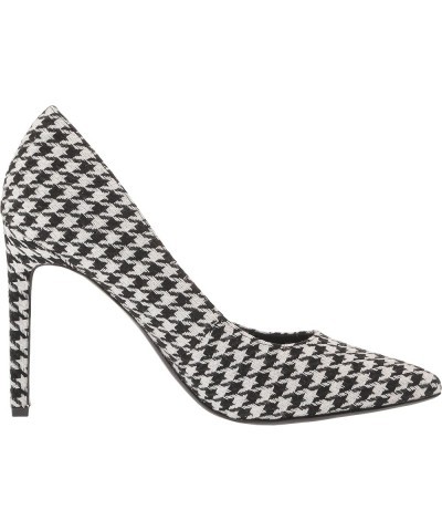 Womens Tatiana Dress Pump Black Houndstooth 008 $28.08 Pumps