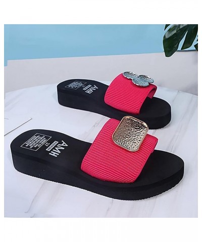 Washable Slippers for Women Women's New Summer Fashion Lightweight Foreign Trade Beach Shoes Washable Slippers for Women Hot ...