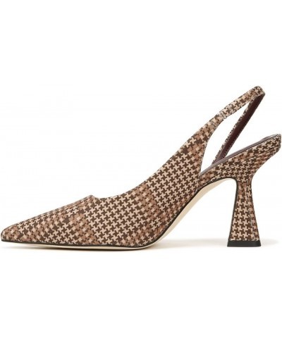 Women's Arina Slingback Pump Brown Napoli Plaid $26.52 Pumps