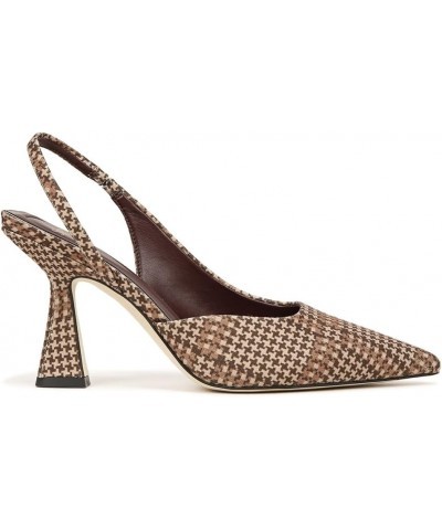 Women's Arina Slingback Pump Brown Napoli Plaid $26.52 Pumps