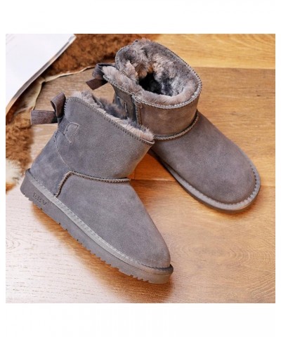 N\A Women's Fur one-Piece Short Bottle Lily Student Cotton Shoes Bow tie Snow Shoes 35 Kaqise $14.55 Slippers