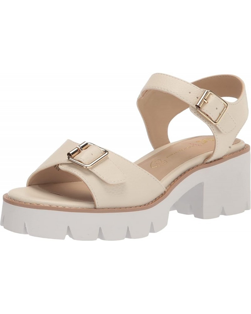 Women's So Famous Heeled Sandal Off-white $33.59 Sandals