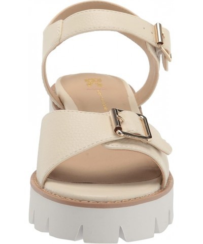 Women's So Famous Heeled Sandal Off-white $33.59 Sandals