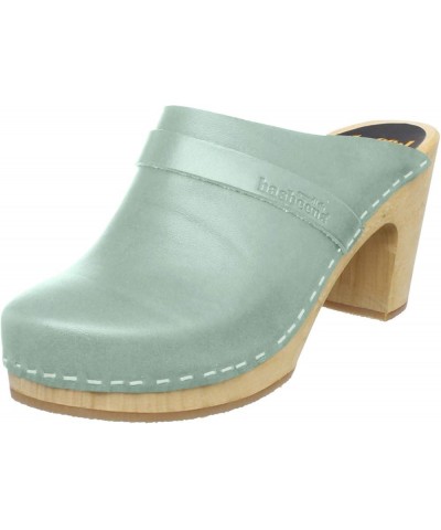 Women's Slip-In Super High Mule Mint $83.36 Mules & Clogs