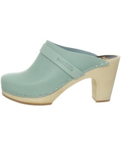 Women's Slip-In Super High Mule Mint $83.36 Mules & Clogs