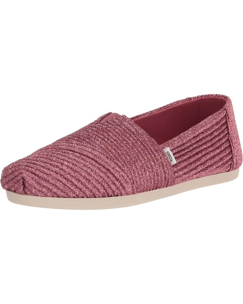 Women's, Alpargata Slip-On - Wide Width Dark Rose $22.03 Flats