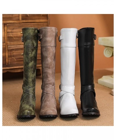 Ankle Winter Boots for Women Brown Knee High Boots Leather for Women Short White Cowboy Boots for Women Wide Foot Womens Wide...