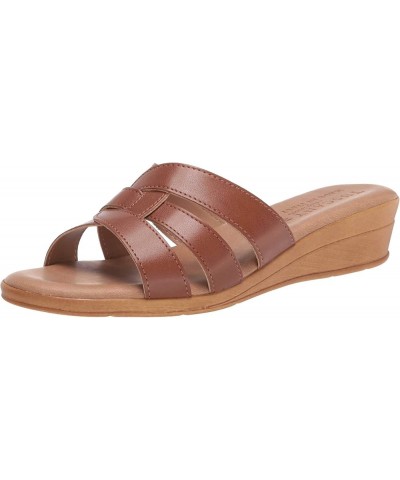 Women's Wedge Sandal Tan $18.68 Sandals