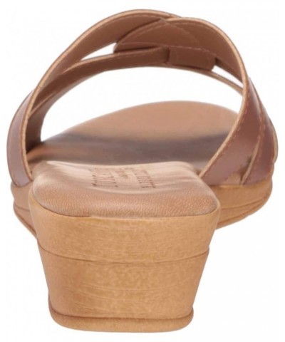 Women's Wedge Sandal Tan $18.68 Sandals