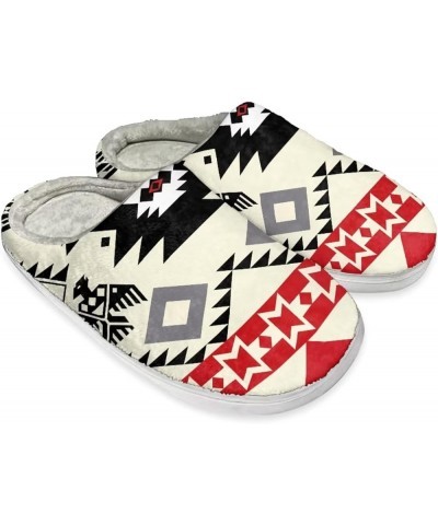 Home Slipper Men's Women's Slippers,Soft Winter Warm Memory Foam Indoor House Slipper Shoes Aztec Pattern $17.55 Slippers