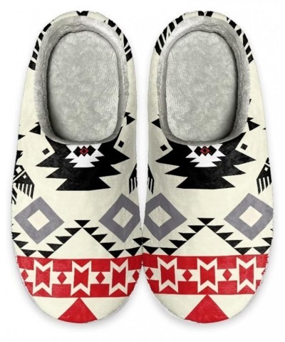 Home Slipper Men's Women's Slippers,Soft Winter Warm Memory Foam Indoor House Slipper Shoes Aztec Pattern $17.55 Slippers