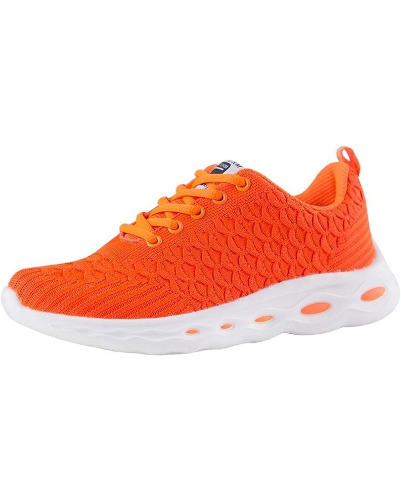 Canvas Sneakers Slip On 2022, Sneakers for Women Slip on Flats Platform Shoes Slippers Breathable Walking Sneaker Orange $17....