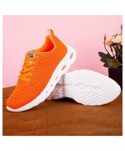 Canvas Sneakers Slip On 2022, Sneakers for Women Slip on Flats Platform Shoes Slippers Breathable Walking Sneaker Orange $17....