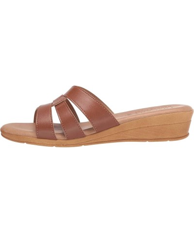 Women's Wedge Sandal Tan $18.68 Sandals