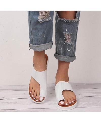 Sandals Wedges Slippers Women Faux Leather Ladies Wedges Flatforms Peep Toe Casual Comfort Adjustable Sandals Casual Women's ...