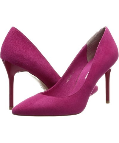 Women's Pump Dark Pink Suede $44.51 Pumps