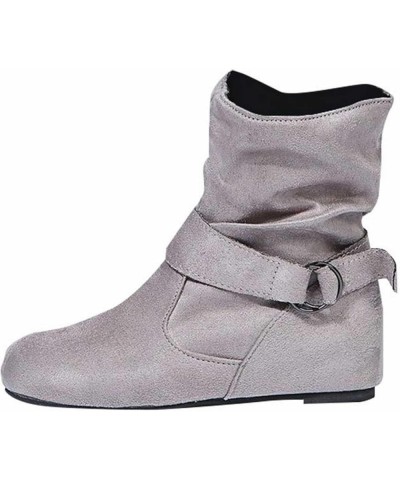 Women's Booties And Ankle Boots Womens Boots Ankle Low Heel Pink Cowboy Hats And Boots Cutouts Wide Booties for Women Silver ...