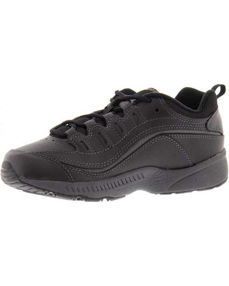 Womens Romy Leather Walking Shoes Black 960 $25.44 Athletic Shoes