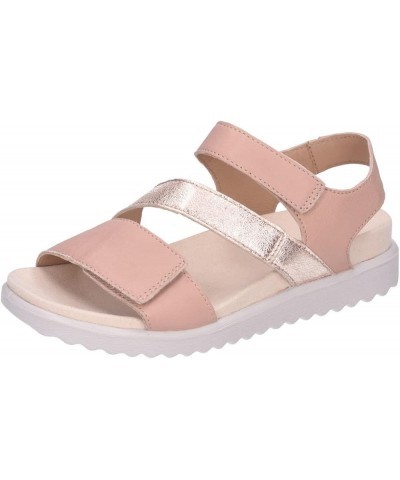 Women's Move Sandal Blush Tan Red 5580 $80.83 Athletic Shoes