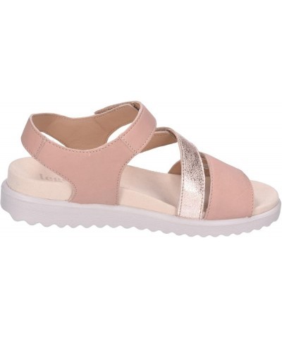 Women's Move Sandal Blush Tan Red 5580 $80.83 Athletic Shoes