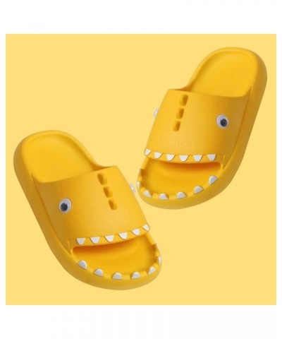 N\A Children's Slippers Summer Cartoon Dinosaur Slippers Boys and Girls Outdoor Slippers Yellow 26-27(jiaozhang160mm) $15.67 ...