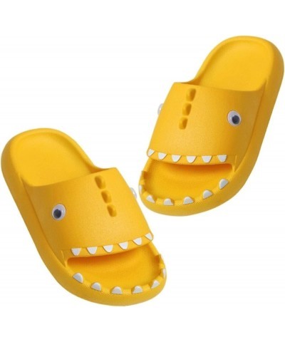 N\A Children's Slippers Summer Cartoon Dinosaur Slippers Boys and Girls Outdoor Slippers Yellow 26-27(jiaozhang160mm) $15.67 ...