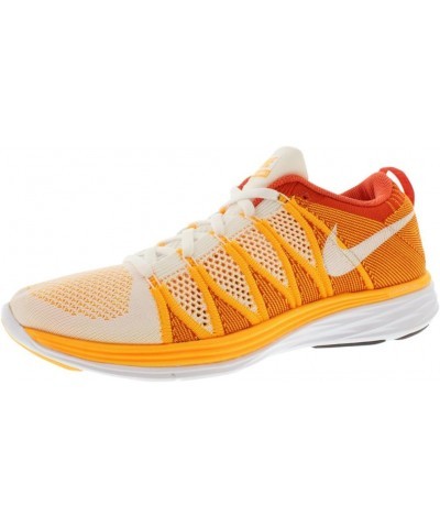 Women's Flyknit Lunar2 Running Shoes. Size 11. White/White-Laser Orange-Team Orange $78.30 Athletic Shoes