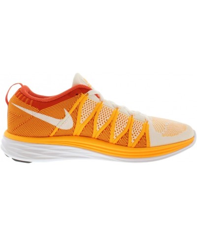 Women's Flyknit Lunar2 Running Shoes. Size 11. White/White-Laser Orange-Team Orange $78.30 Athletic Shoes