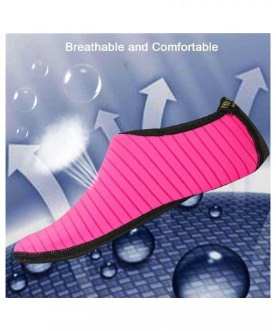 Water Shoes Barefoot Quick-Dry Aqua Yoga Socks Aqua Socks for Women Men Beach Swim Surf Yoga Exercise Water Sports Shoes (Pin...