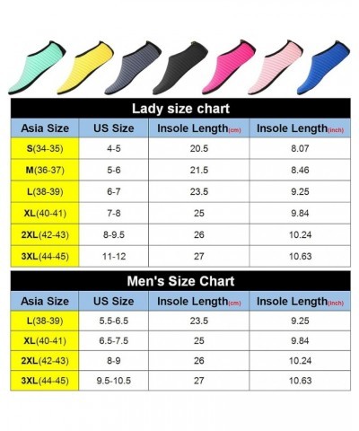 Water Shoes Barefoot Quick-Dry Aqua Yoga Socks Aqua Socks for Women Men Beach Swim Surf Yoga Exercise Water Sports Shoes (Pin...