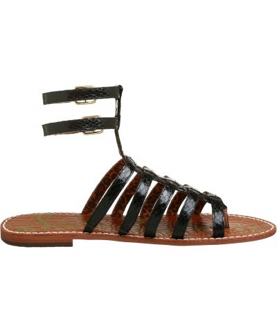 Women's Gilda Gladiator Sandal Black Boa $21.91 Sandals