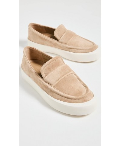 Women's Ghita Slip On Sneakers Dune Beige Suede $45.23 Fashion Sneakers