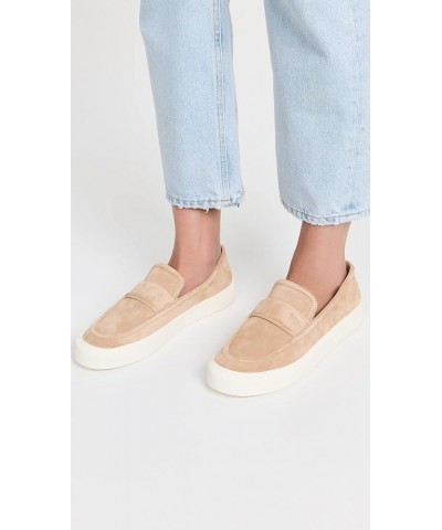 Women's Ghita Slip On Sneakers Dune Beige Suede $45.23 Fashion Sneakers