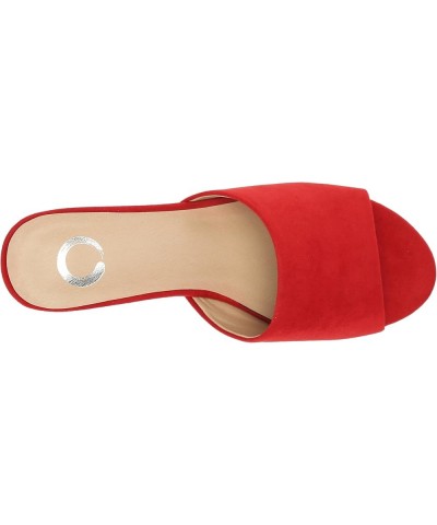 Womens Pavan Slide Red $24.29 Sandals