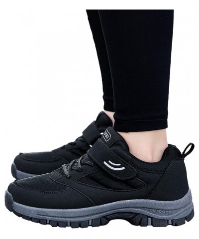 Womens Casual Shoes, Slip On Low Top Sneaker Comfortable Outdoor Walking Shoes Plat Form Loafers Black $16.31 Fashion Sneakers