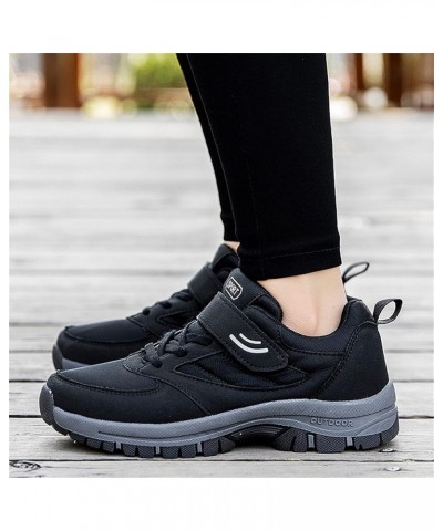 Womens Casual Shoes, Slip On Low Top Sneaker Comfortable Outdoor Walking Shoes Plat Form Loafers Black $16.31 Fashion Sneakers