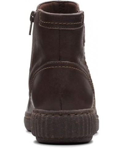 Womens Caroline Orchid Dark Brown Leather $37.14 Boots