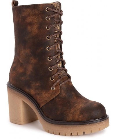 Women's Riser Jazz Boots Brown $18.00 Boots