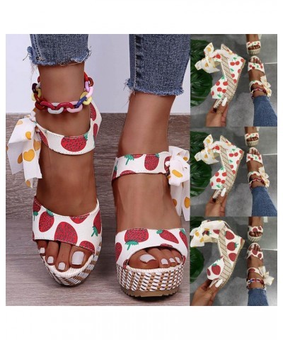 Sandals Women Dressy Summer Boho Sandals for Women Casual Summer,Womens Leather Slippers Sandals Open Toe Comfy Outdoor Walki...