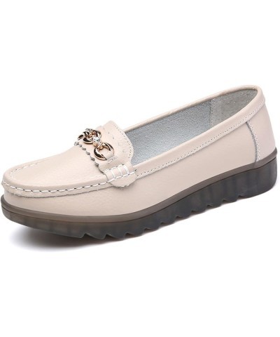 Sandals Women Summer Casual Versatile Lightweight Women Flat Stylish Slip On Shoes Wedge White $14.00 Athletic Shoes