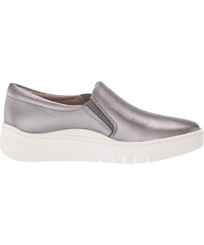 Women Hawthorn Sneakers Pewter Leather $46.91 Fashion Sneakers