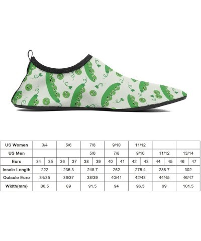 Kawaii Pea's Water Shoes Barefoot Aqua Pool Socks for Beach Swim Walking 11/12men Kawaii Pea's $14.88 Outdoor Shoes