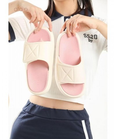 Slides for Women and Men Sandals Pillow Slippers Shower shoes Cushioned Cloud Slides Indoor and Outdoor Slides Bathroom Garde...