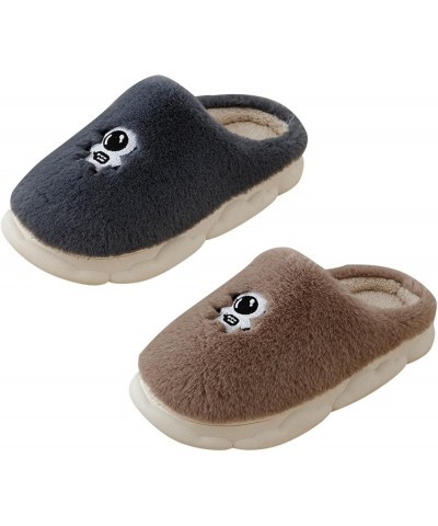 Wide Width Slip On Indoor Outdoor Slippers for Women Indoor Warm Shoes Waterproof Outdoor Slippers Pink Fluffy Slippers Chris...